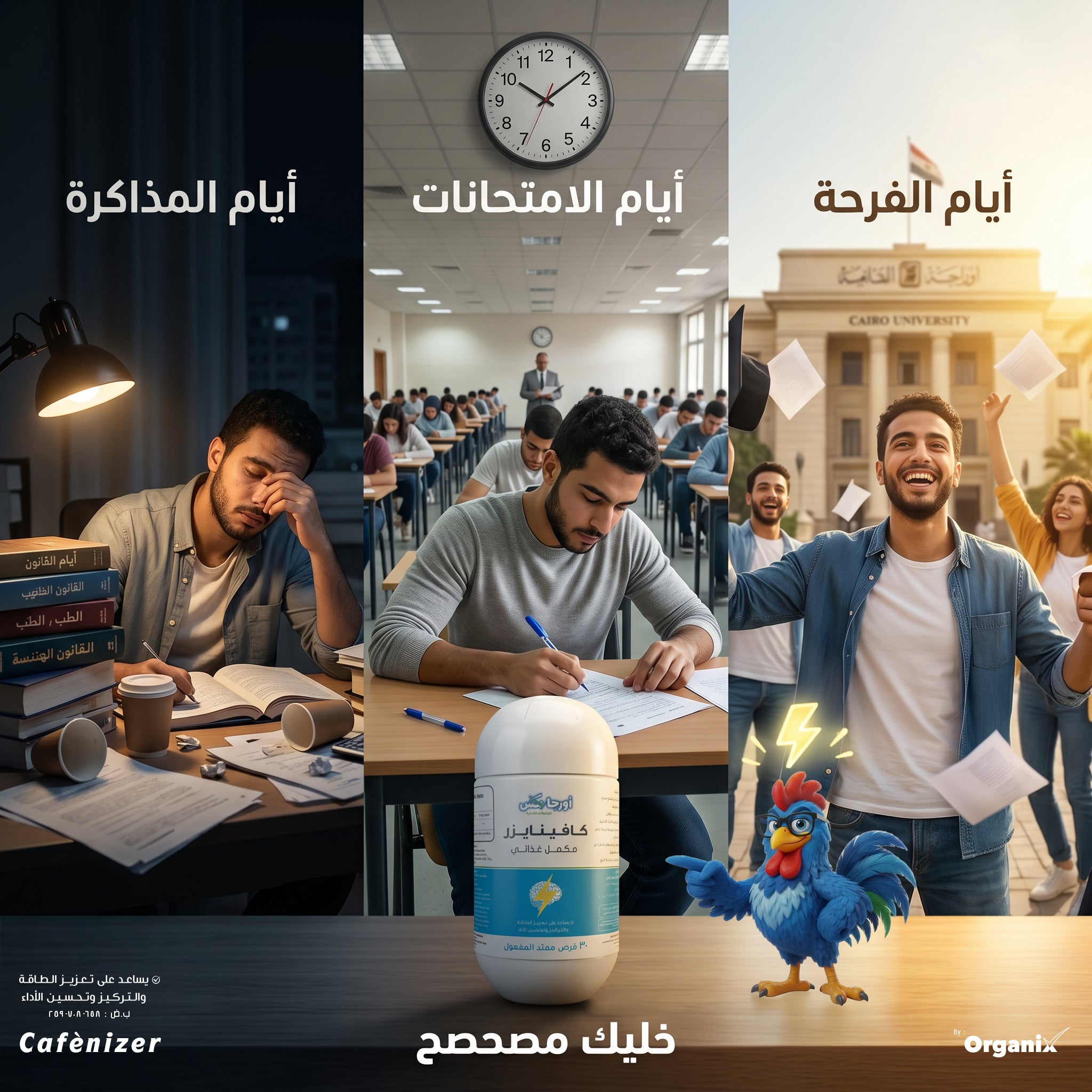 كافينايزر-cafenizer-أقراص-كافيين-ممتد-المفعول-30-قرص