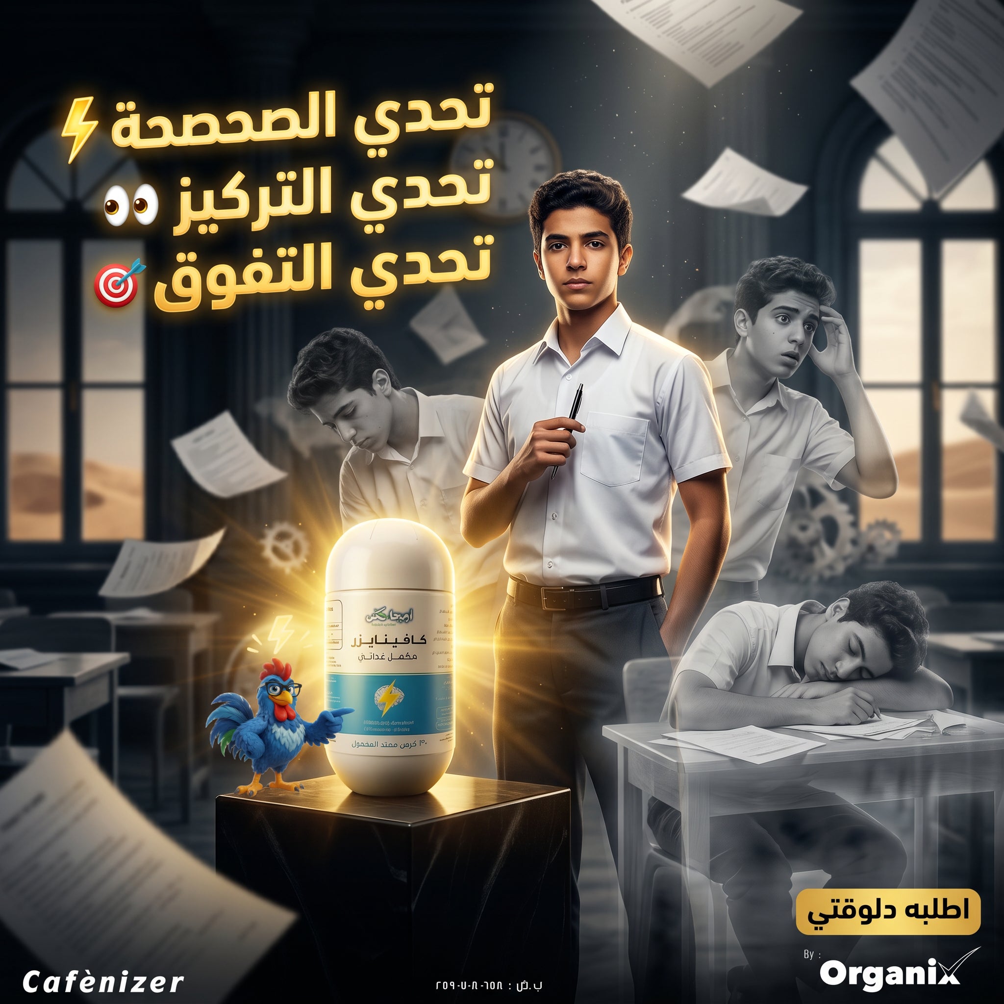 كافينايزر-cafenizer-أقراص-كافيين-ممتد-المفعول-30-قرص